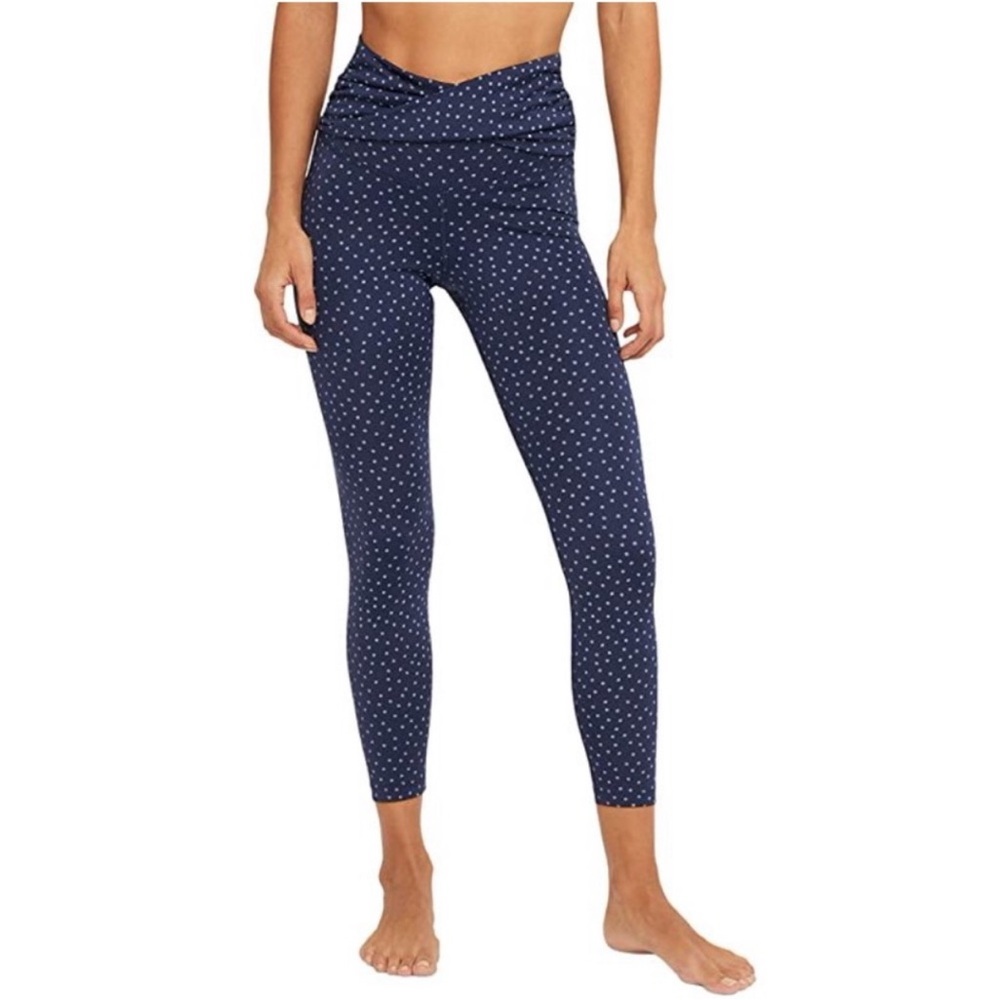 Nike Polka Dot 7/8 cross waist Leggings